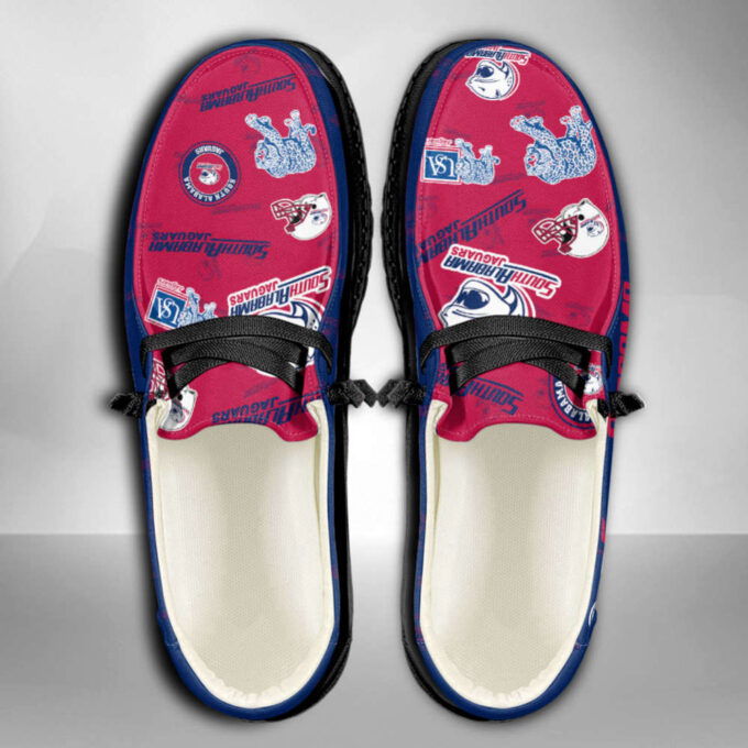 NCAA South Alabama Jaguars Custom Name Hey Dude Shoes Fan Gift