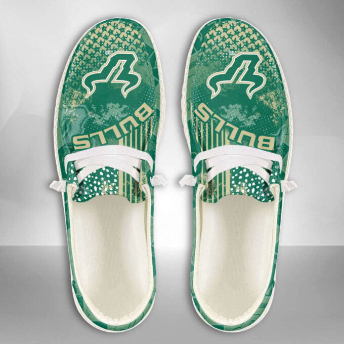 NCAA South Florida Bulls Custom Name Hey Dude Shoes Fan Gift Exclusive