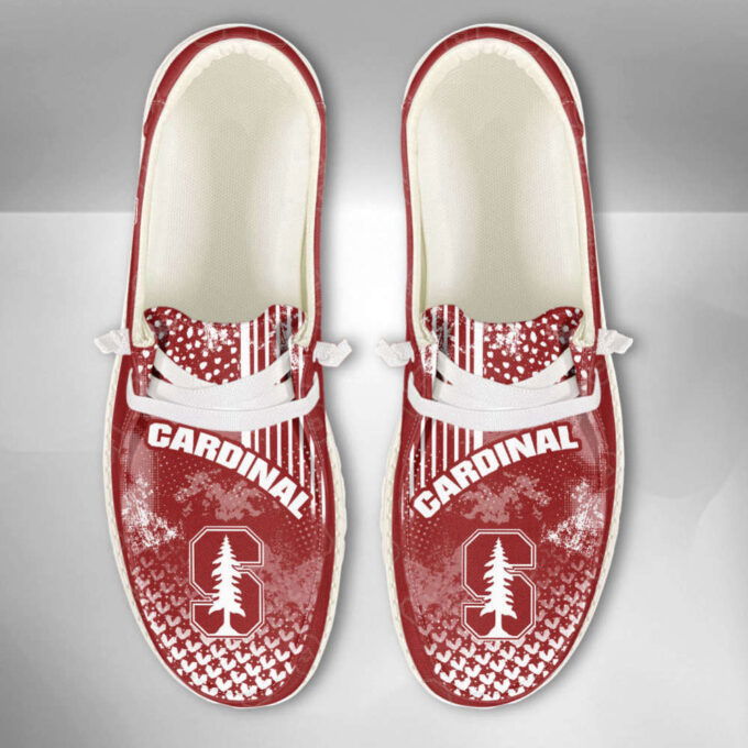 NCAA Stanford Cardinal Custom Name Hey Dude Shoes Fan Gift Exclusive
