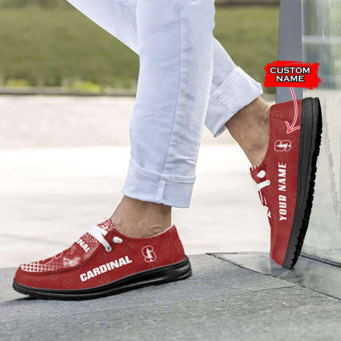 NCAA Stanford Cardinal Custom Name Hey Dude Shoes Fan Gift Exclusive