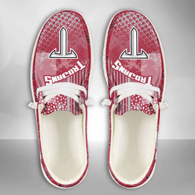NCAA Troy Trojans Personalized Hey Dude Sports Shoes – Custom Name Design Perfect Gift For Fans
