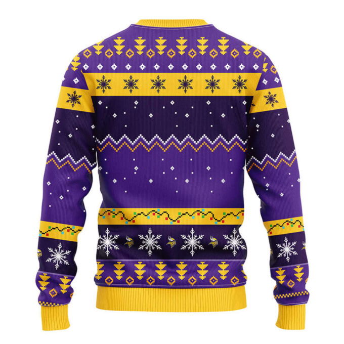 NFL Minnesota Vikings HoHoHo Mickey Christmas Ugly Sweater – Christmas Noen Gift