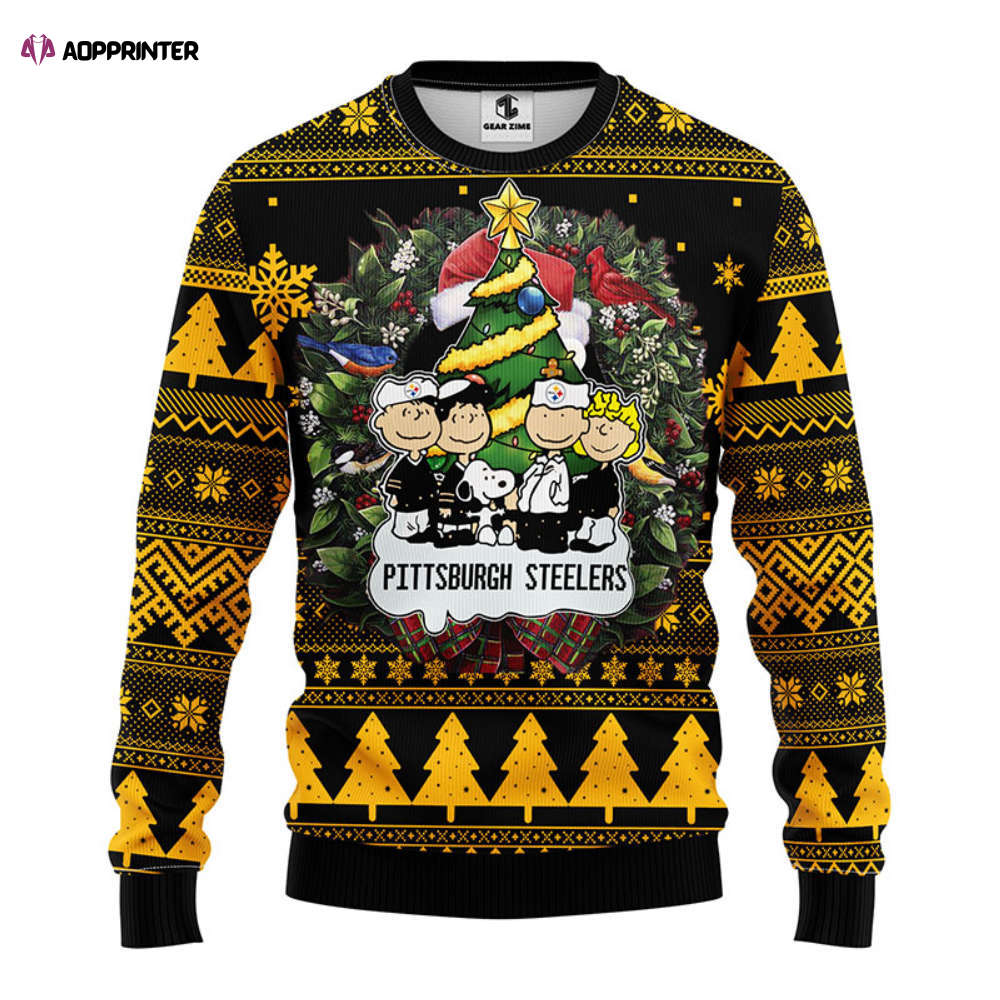 NFL Pittsburgh Steelers Snoopy Dog Christmas Ugly Sweater – Christmas Gift NFL Pittsburgh Steelers Snoopy Dog Christmas Ugly Sweater – Christmas Gift