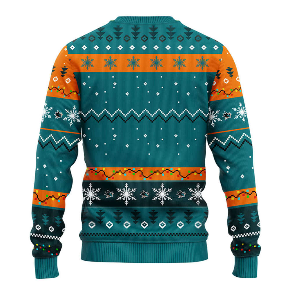 NHL San Jose Sharks HoHoHo Mickey Christmas Ugly Sweater – Christmas Gift NHL San Jose Sharks HoHoHo Mickey Christmas Ugly Sweater – Christmas Gift