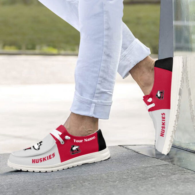 Northern Illinois Huskies Personalized Hey Dude Sports Shoes – Custom Name Design Perfect Gift