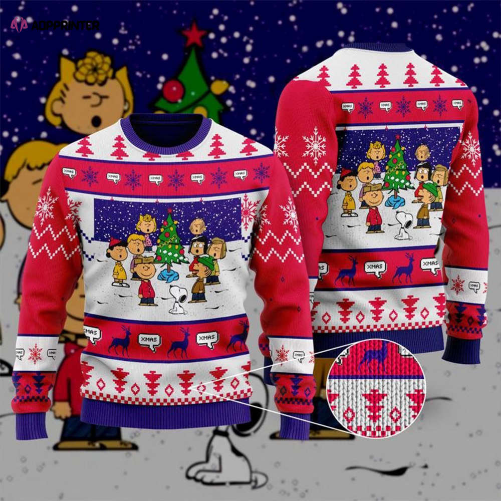 Snoopy Christmas Charlie Brown Ugly Christmas Sweater, All Over Print Sweatshirt Snoopy Christmas Charlie Brown Ugly Christmas Sweater, All Over Print Sweatshirt