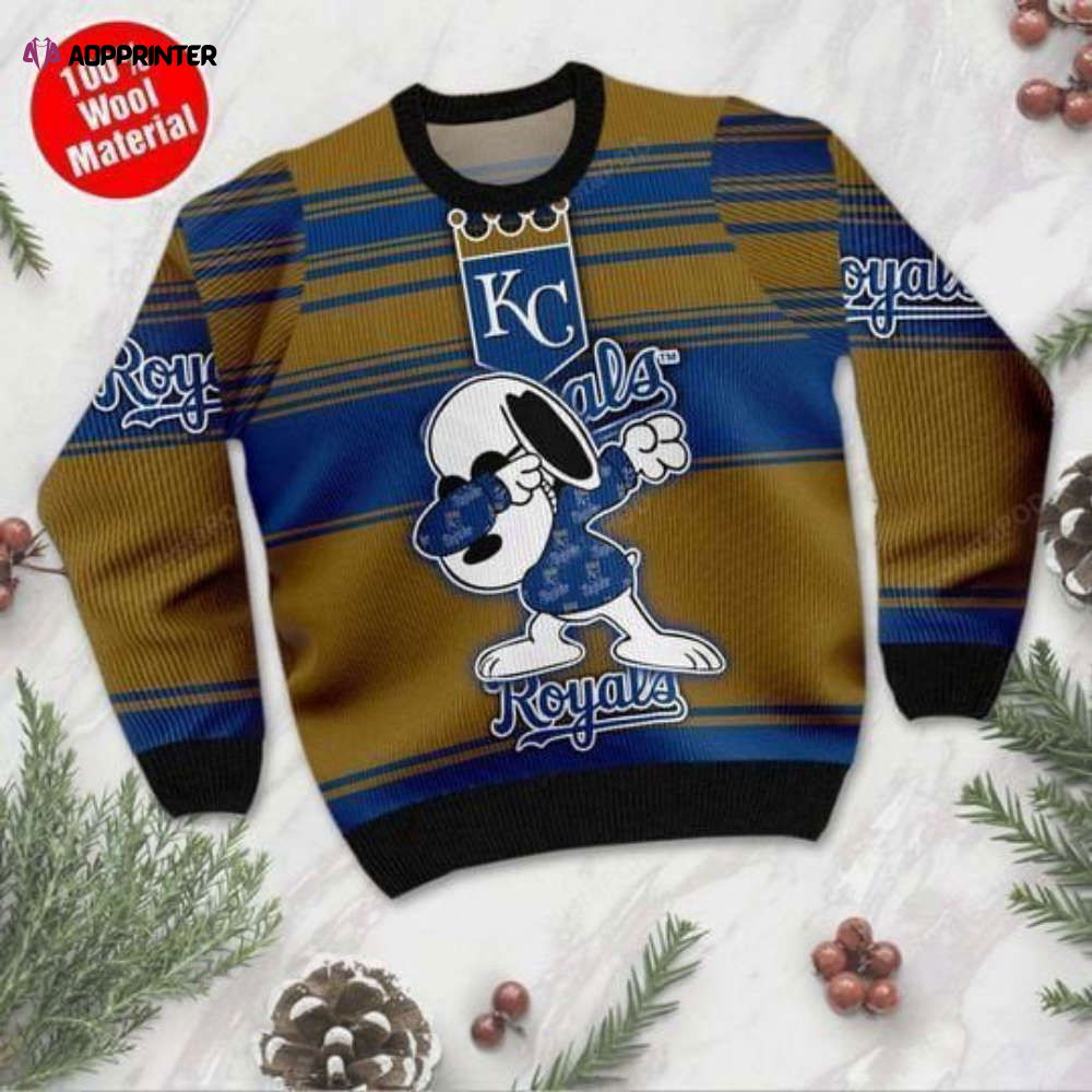Snoopy Kansas City Royals Ugly Christmas Sweater Snoopy Kansas City Royals Ugly Christmas Sweater