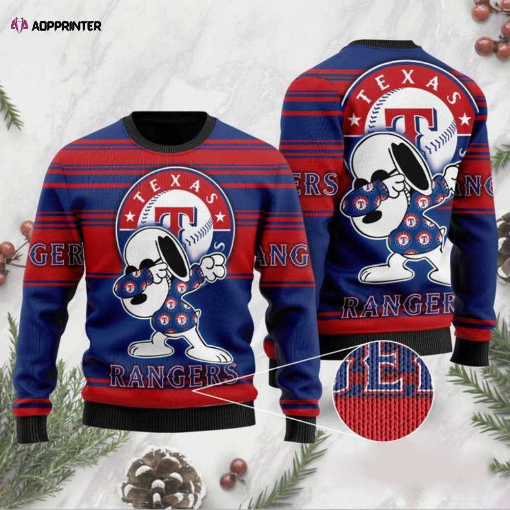 Snoopy Texas Rangers Ugly Christmas Sweater, All Over Print Sweatshirt Snoopy Texas Rangers Ugly Christmas Sweater, All Over Print Sweatshirt