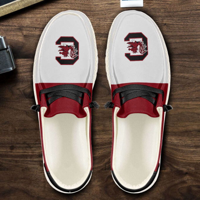 South Carolina Gamecocks NCAA Personalized Hey Dude Sports Shoes – Custom Name Design Perfect Gift For Fans
