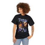 Tupac Shakur Retro T-Shirt: Vintage 90s Bootleg 2Pac Rapper Hip-Hop Shirt All Eyes On Me