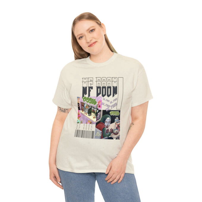 Vintage MF Doom Shirt – 90s Style Unisex Trending Tee Y2K Oversize T-Shirt Retro Merch & Graphic Tee Metal Face Birthday Gift