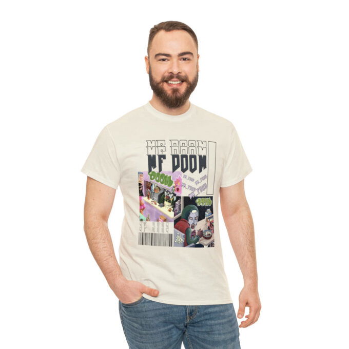 Vintage MF Doom Shirt – 90s Style Unisex Trending Tee Y2K Oversize T-Shirt Retro Merch & Graphic Tee Metal Face Birthday Gift