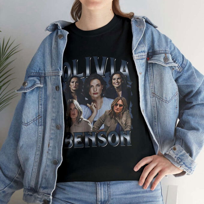 Vintage Olivia Benson T-Shirt: Limited Edition Unisex Gift ND