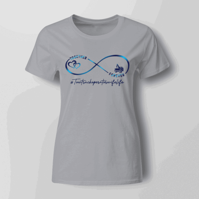 Awesome Tow Truck Operator Wife Life   T-Shirt, Gift For Men And Women