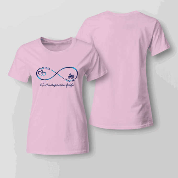 Awesome Tow Truck Operator Wife Life   T-Shirt, Gift For Men And Women