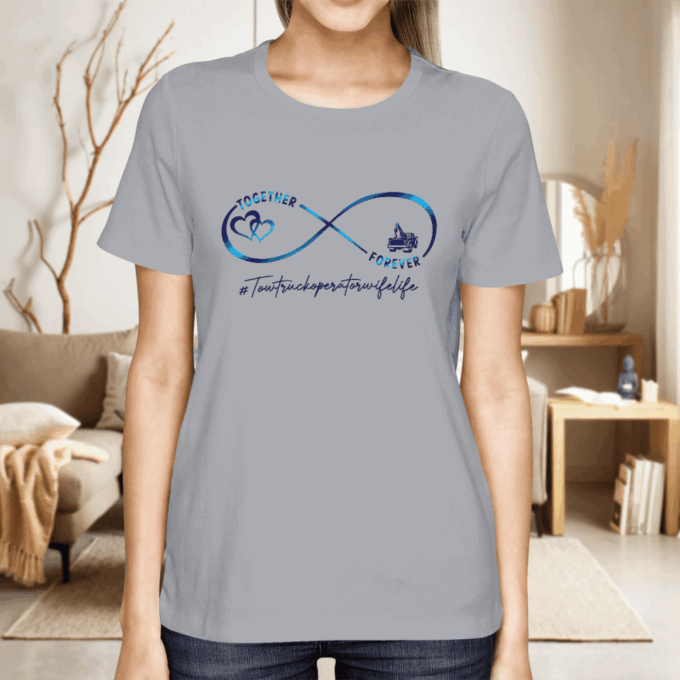 Awesome Tow Truck Operator Wife Life   T-Shirt, Gift For Men And Women