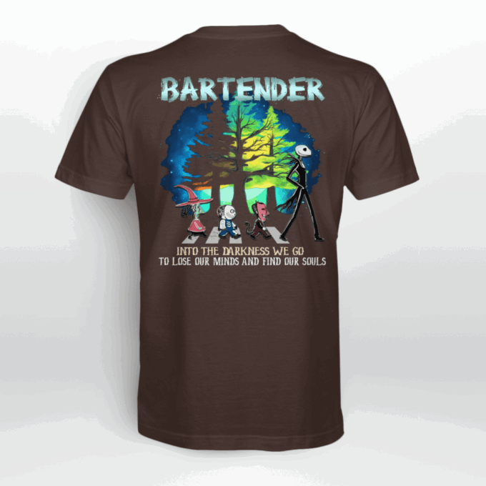 Awesome Bartender  T-Shirt, Gift For Men And Women