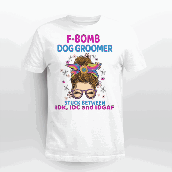 Awesome Dog Groomer   T-Shirt, Gift For Men And Women