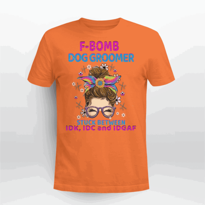 Awesome Dog Groomer   T-Shirt, Gift For Men And Women