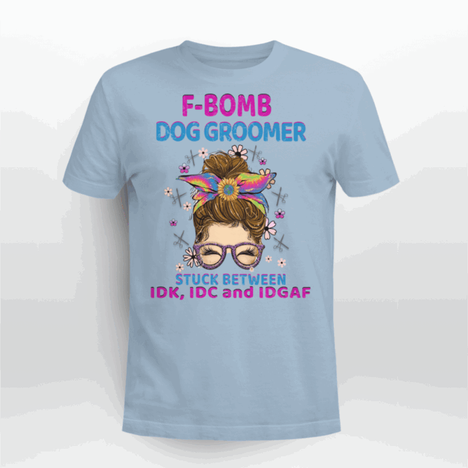 Awesome Dog Groomer   T-Shirt, Gift For Men And Women