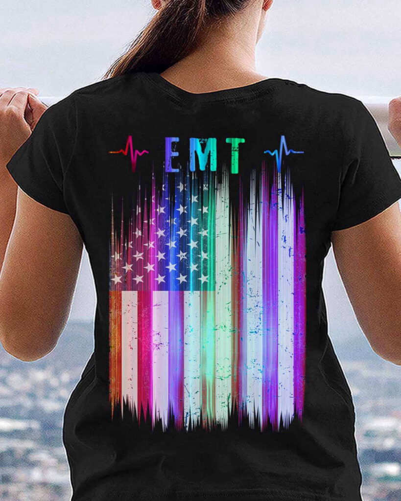 Proud EMT Black EMT T-Shirt, Best Gift For Men And Women Proud EMT Black EMT T-Shirt, Best Gift For Men And Women