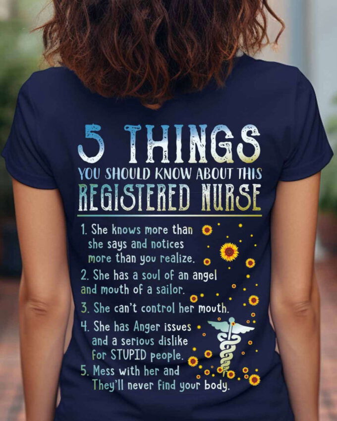 Awesome Registered Nurse   T-Shirt, Best Gift For Men And Women