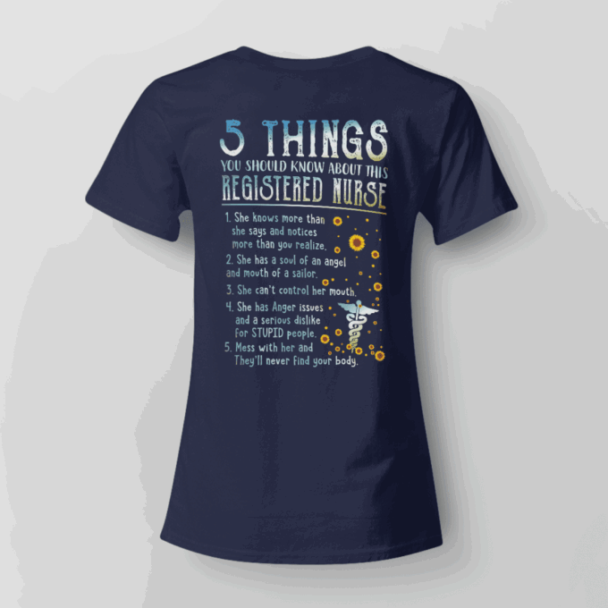 Awesome Registered Nurse   T-Shirt, Best Gift For Men And Women