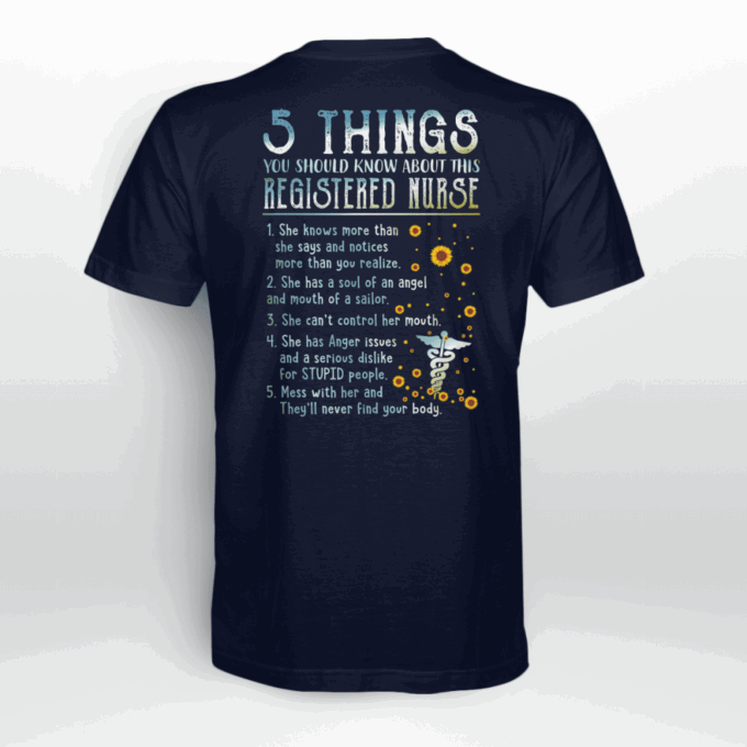Awesome Registered Nurse   T-Shirt, Best Gift For Men And Women