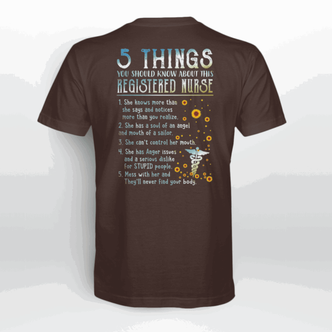Awesome Registered Nurse   T-Shirt, Best Gift For Men And Women