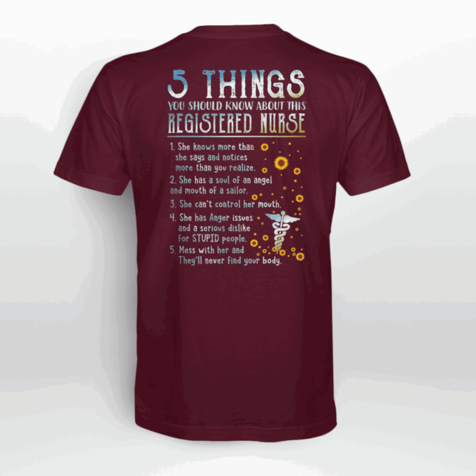 Awesome Registered Nurse   T-Shirt, Best Gift For Men And Women