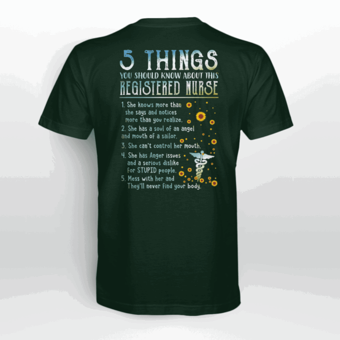 Awesome Registered Nurse   T-Shirt, Best Gift For Men And Women