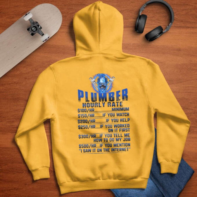 Plumber Hourly Rate   Lime Plumber   T-Shirt, Best Gift For Men And Women