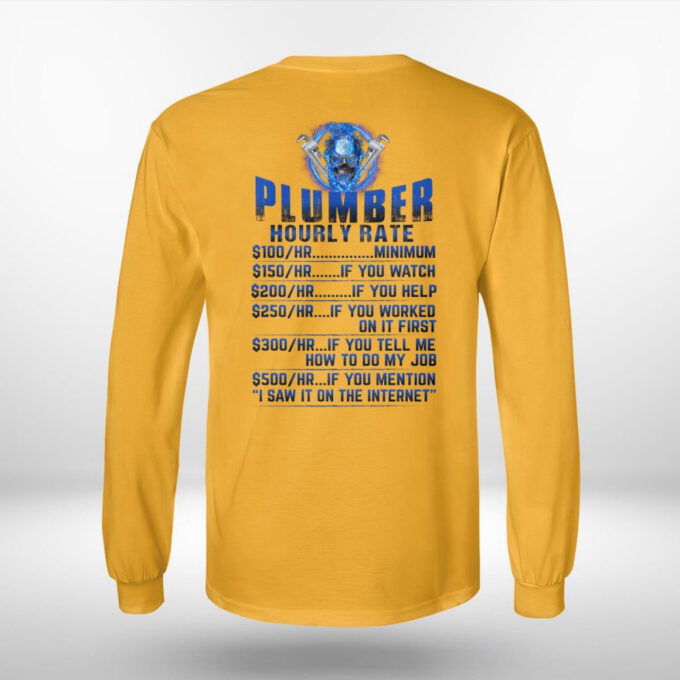 Plumber Hourly Rate   Lime Plumber   T-Shirt, Best Gift For Men And Women