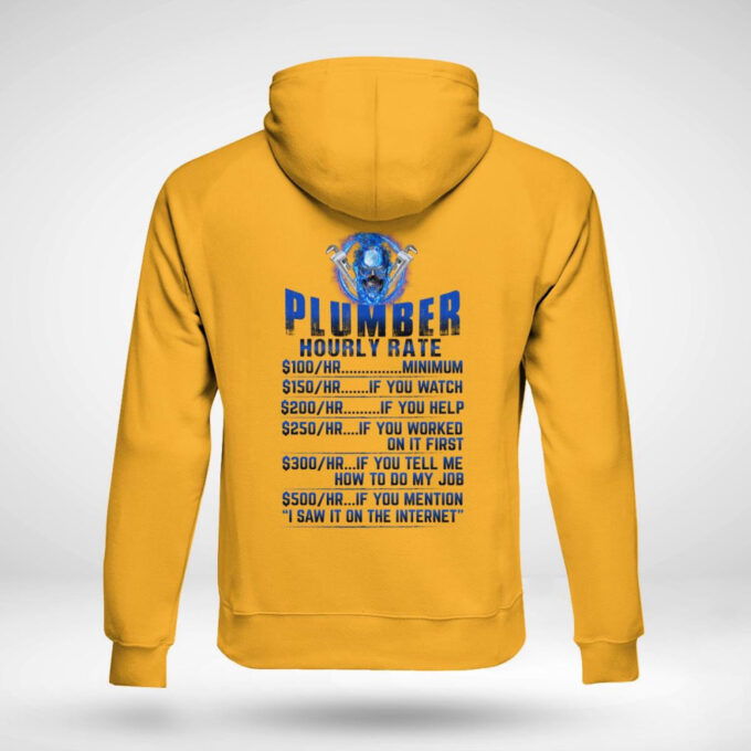 Plumber Hourly Rate   Lime Plumber   T-Shirt, Best Gift For Men And Women