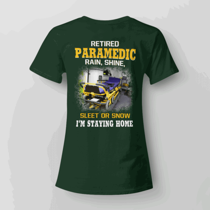 Retired Paramedic  T-Shirt, Best Gift For Men And Women
