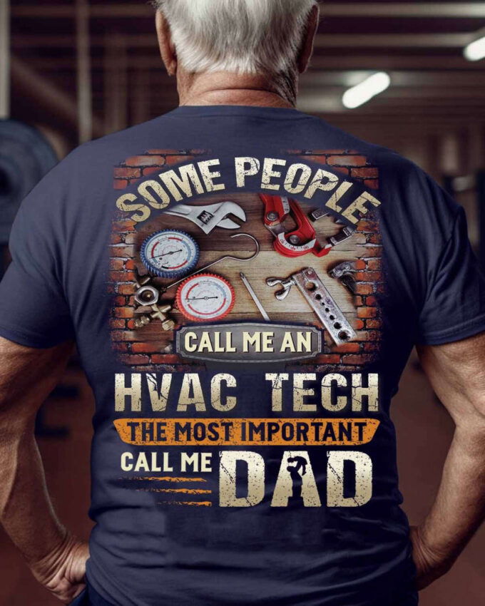 Awesome HVAC Tech  T-Shirt, Best Gift For Men And Women