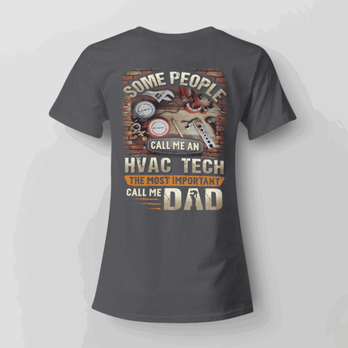 Awesome HVAC Tech  T-Shirt, Best Gift For Men And Women