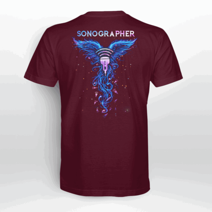 Awesome Sonographer   T-Shirt, Best Gift For Men And Women