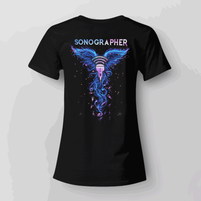 Awesome Sonographer   T-Shirt, Best Gift For Men And Women