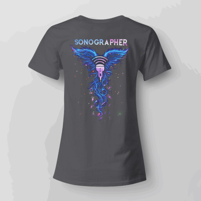 Awesome Sonographer   T-Shirt, Best Gift For Men And Women