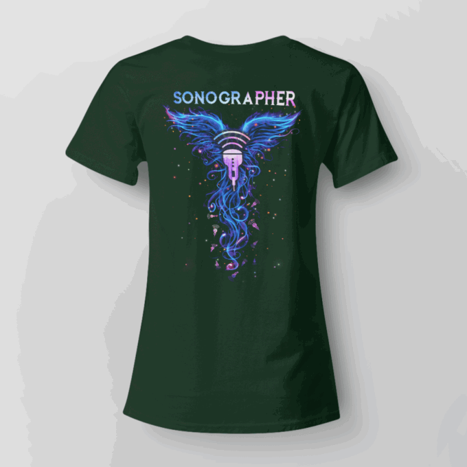 Awesome Sonographer   T-Shirt, Best Gift For Men And Women