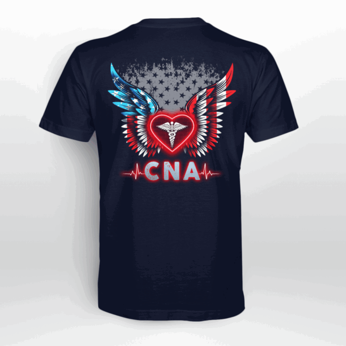 Awesome CNA Wings   Black    T-Shirt, Best Gift For Men And Women