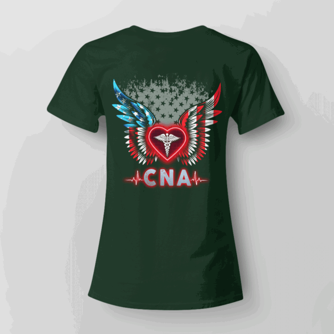 Awesome CNA Wings   Black    T-Shirt, Best Gift For Men And Women