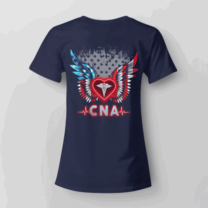 Awesome CNA Wings   Black    T-Shirt, Best Gift For Men And Women