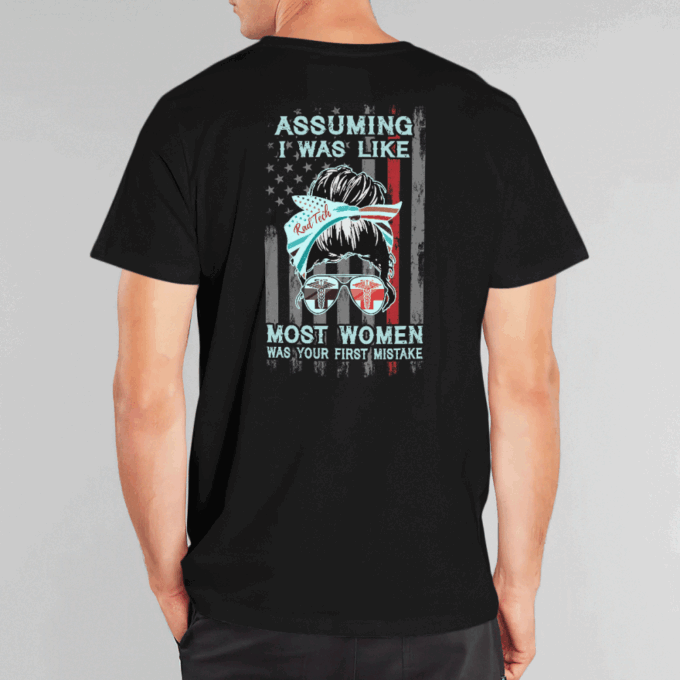 Awesome Rad Tech  Navy Blue  radtech   T-Shirt, Best Gift For Men And Women