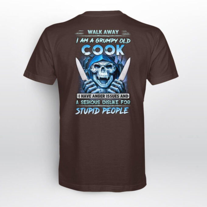 I am Grumpy old Cook   Navy Blue  Cook   T-Shirt, Best Gift For Men And Women