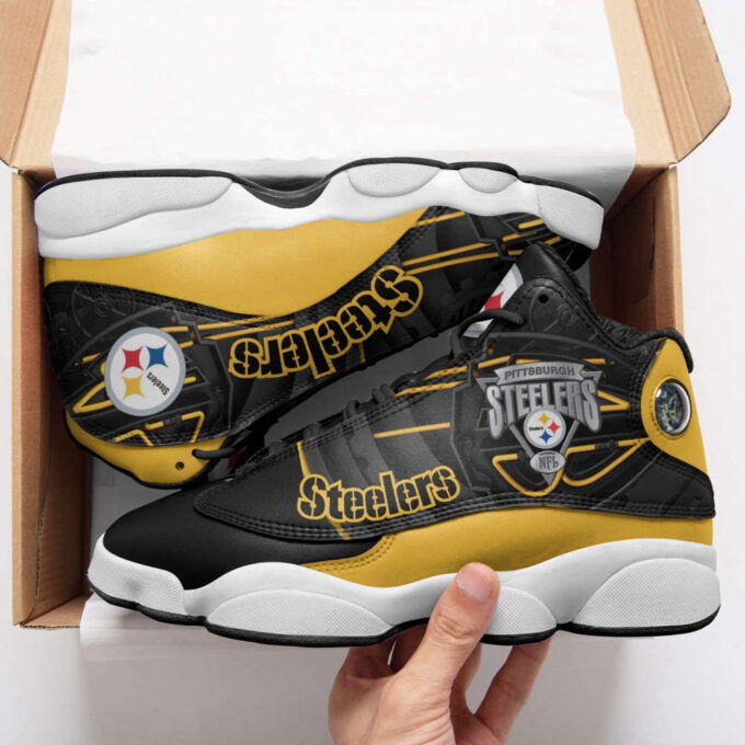 Pittsburgh Steelers Air Jordan 13 Sneakers, Best Gift For Men And Women