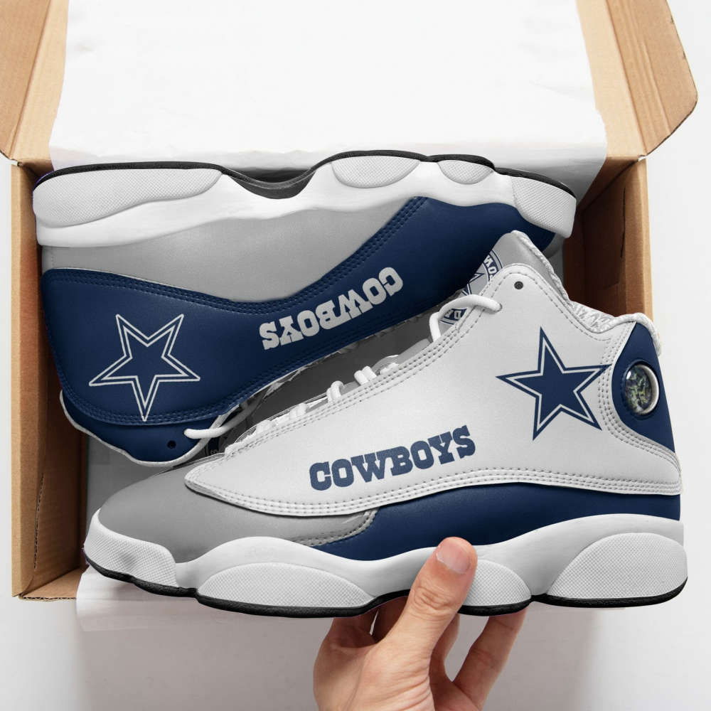 NFL Dallas Cowboys Air Jordan 13 Shoes, Best Gift For Men And Women V9 NFL Dallas Cowboys Air Jordan 13 Shoes, Best Gift For Men And Women V9