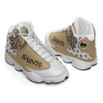 New Orleans Saints Edition Air Jordan 13 Sneakers, Best Gift For Men And Women
