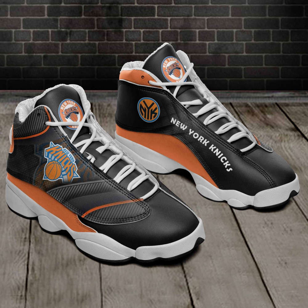 New York Knicks Air Jordan 13 Sneakers, Best Gift For Men And Women New York Knicks Air Jordan 13 Sneakers, Best Gift For Men And Women